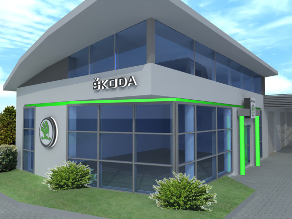 Autosalón Škoda, Trnava