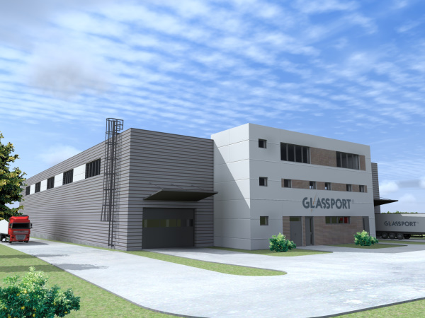 Výrobná hala Glassport Trnava