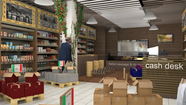Shopping centrum Bory Mall – Italian wine and Food, Bratislava Shopping centrum Bory Mall – Italian wine and Food, Bratislava